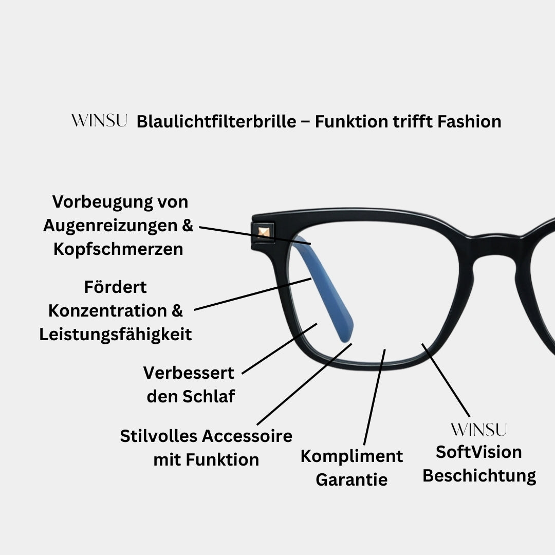 VEGA - Blaulichtfilterbrille